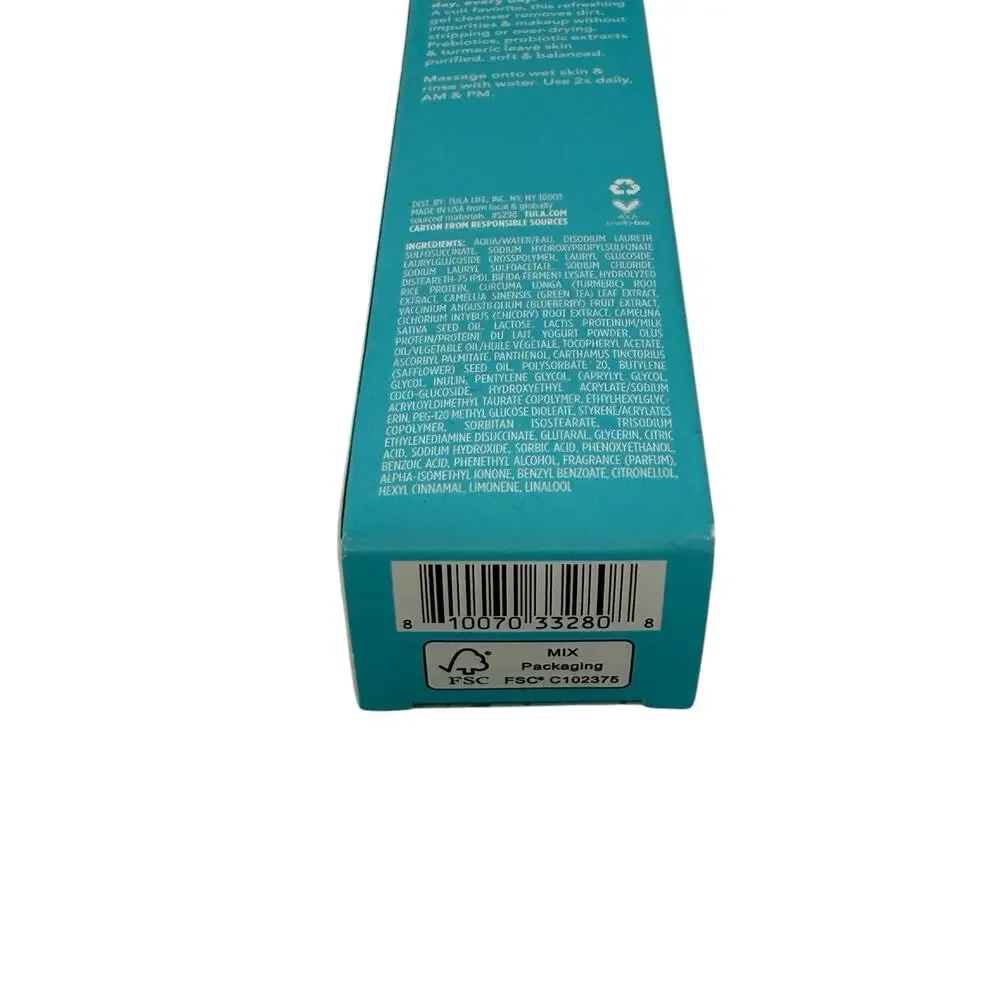 TULA Skincare The Cult Classic Purifying Face‎ Cleanser 1 Fl Oz New In Box